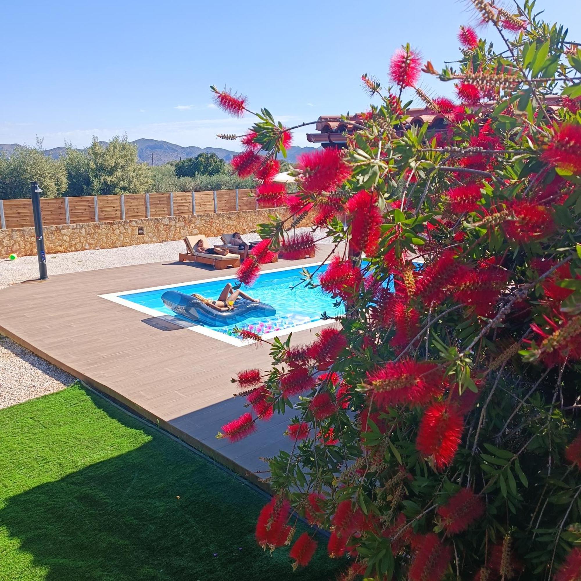 Drosoula Villa 3Bdr Private Swimming Pool Chorafakia Exteriör bild