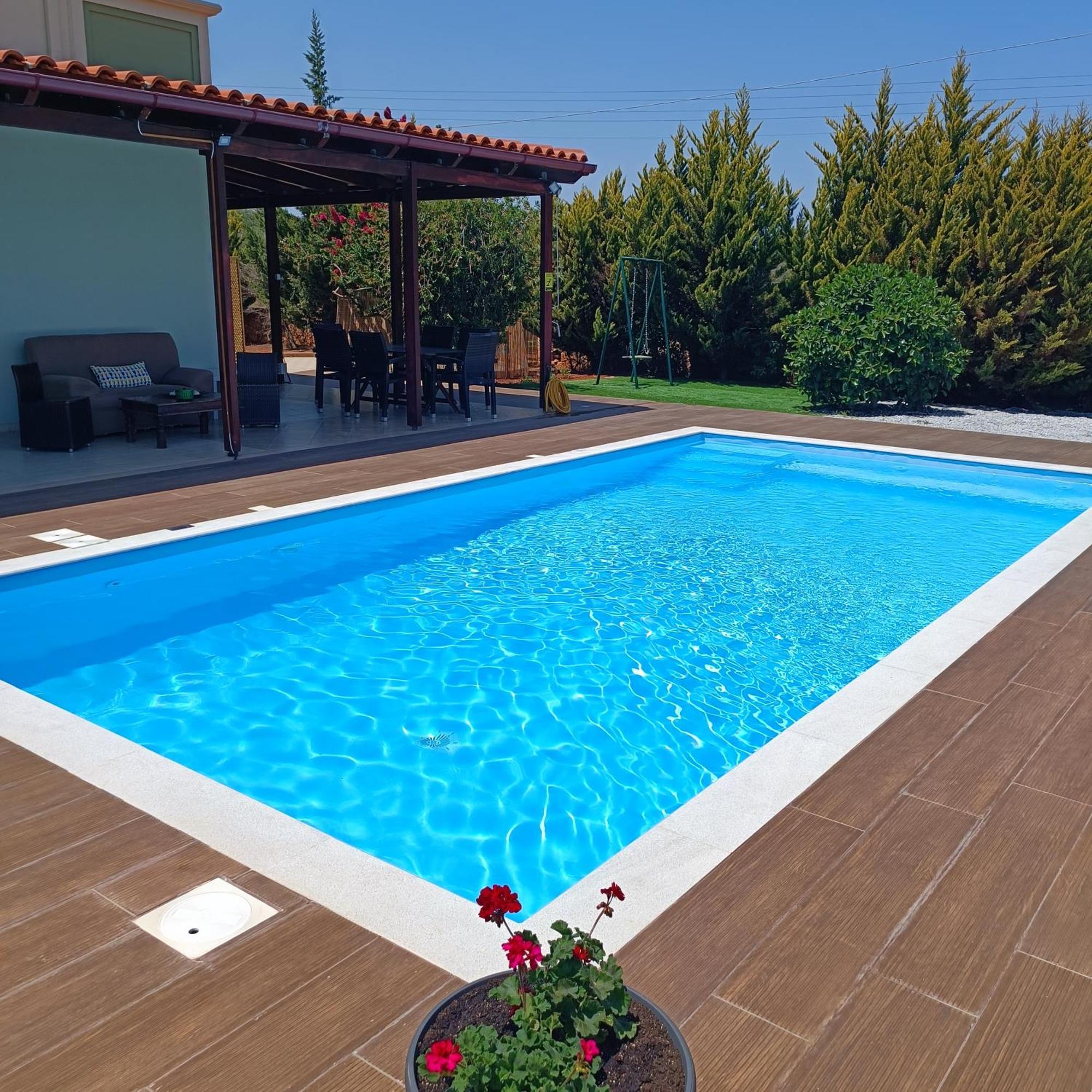 Drosoula Villa 3Bdr Private Swimming Pool Chorafakia Exteriör bild